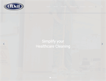Tablet Screenshot of odellcorp.com